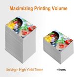 UniVirgin 2 Pack TN770 Toner Replacement for Brother TN770 TN-770 High Yield Black Toner Cartridge with IC CHIP fits for Brother HL-L2370DW L2370DW MFC-L2750DW MFC-L2750DWXL,Yielding 4,500 Pages - Image 2